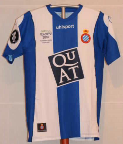 maillot de foot espanyol barcelone domicile 2006-2007 rétro