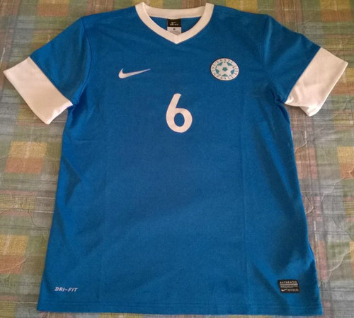 maillot de foot estonie domicile 2010-2012 rétro
