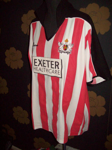 maillot de foot exeter city domicile 2000-2001 pas cher