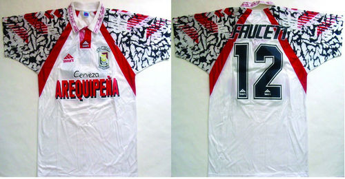 maillot de foot fbc melgar exterieur 1996 rétro