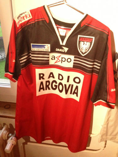 maillot de foot fc aarau exterieur 2004-2005 rétro