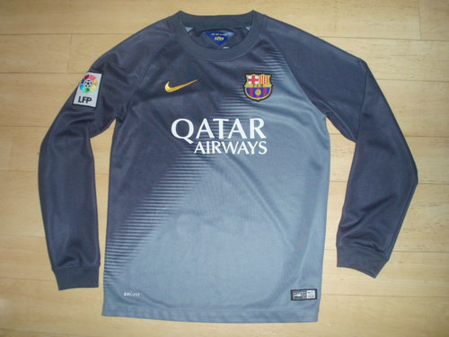 maillot de foot fc barcelone gardien 2014-2015 rétro