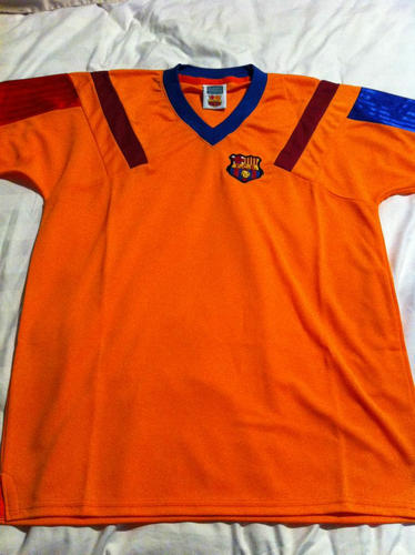 maillot de foot fc barcelone réplique 1991-1992 rétro