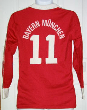 maillot de foot fc bayern munich domicile 1981-1984 rétro maillot de foot fc bayern munich domicile 1981-1984 rétro