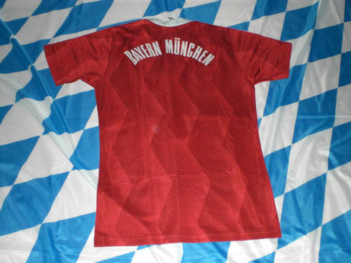 maillot de foot fc bayern munich domicile 1989-1991 rétro maillot de foot fc bayern munich domicile 1989-1991 rétro