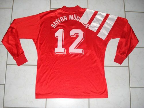 maillot de foot fc bayern munich domicile 1992-1993 rétro maillot de foot fc bayern munich domicile 1992-1993 rétro
