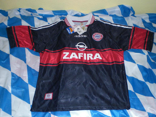 maillot de foot fc bayern munich domicile 1997-1999 pas cher