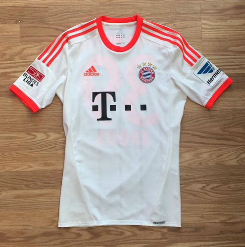 maillot de foot fc bayern munich exterieur 2012-2013 rétro