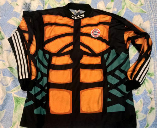 maillot de foot fc bayern munich gardien 1995-1996 rétro