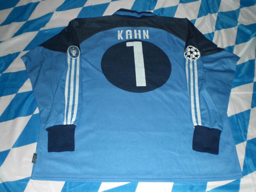 maillot de foot fc bayern munich gardien 2001-2002 rétro maillot de foot fc bayern munich gardien 2001-2002 rétro