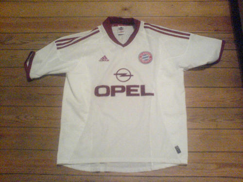 maillot de foot fc bayern munich particulier 2002-2003 rétro