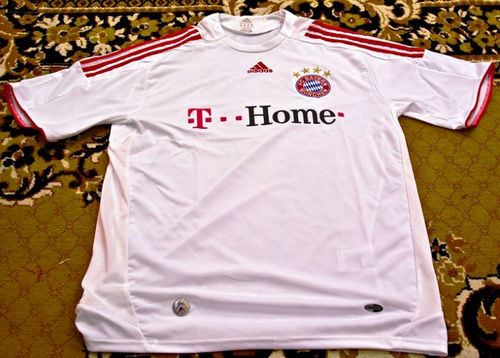 maillot de foot fc bayern munich third 2008-2009 rétro