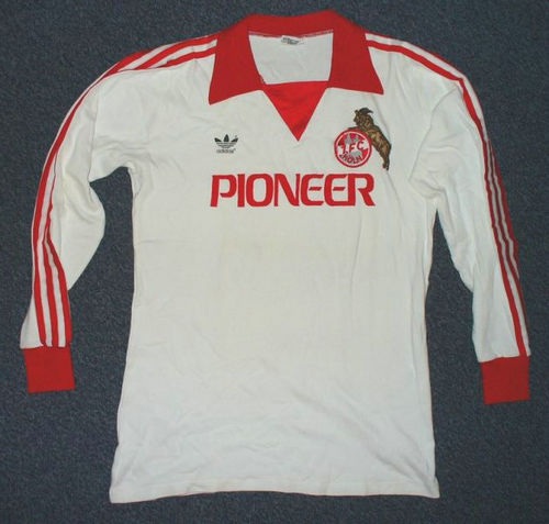 maillot de foot fc cologne domicile 1979-1982 rétro