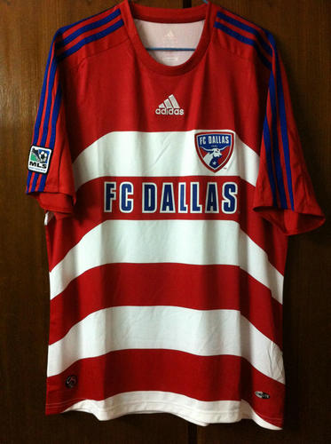 maillot de foot fc dallas domicile 2010-2011 rétro