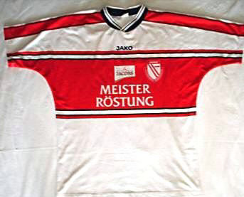 maillot de foot fc energie cottbus domicile 1999-2000 rétro