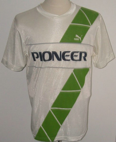 maillot de foot fc groningen domicile 1988-1989 rétro
