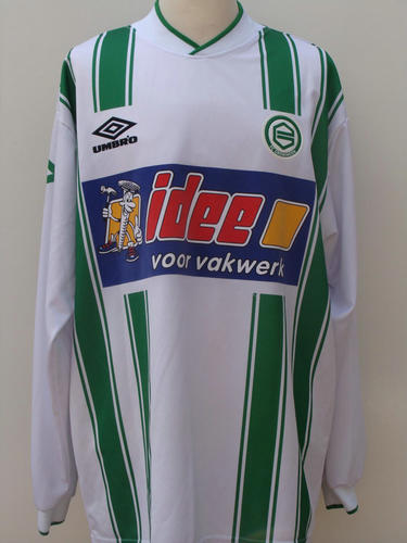 maillot de foot fc groningen domicile 2000-2001 rétro