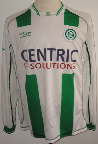 maillot de foot fc groningen domicile 2003-2004 rétro
