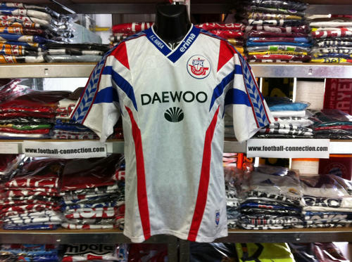 maillot de foot fc hansa rostock domicile 1996-1998 rétro