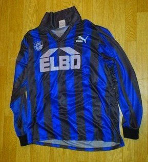 maillot de foot fc hansa rostock exterieur 1991-1992 rétro