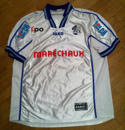 maillot de foot fc lucerne exterieur 2001-2002 pas cher