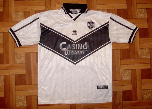 maillot de foot fc lugano domicile 2000-2001 pas cher