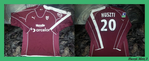 maillot de foot fc metz domicile 2005-2006 pas cher