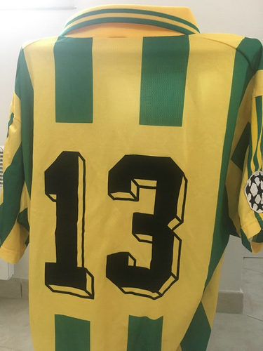 maillot de foot fc nantes réplique 1995-1996 rétro maillot de foot fc nantes réplique 1995-1996 rétro