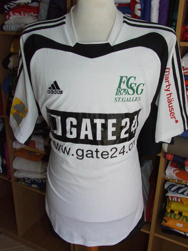 maillot de foot fc saint-gall exterieur 2005-2007 rétro