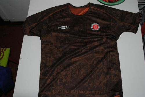 maillot de foot fc sankt pauli domicile 2010-2011 rétro maillot de foot fc sankt pauli domicile 2010-2011 rétro
