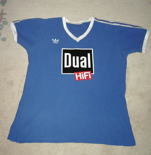 maillot de foot fc schalke 04 domicile 1987-1988 rétro