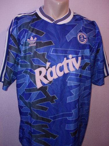 maillot de foot fc schalke 04 domicile 1992-1993 pas cher