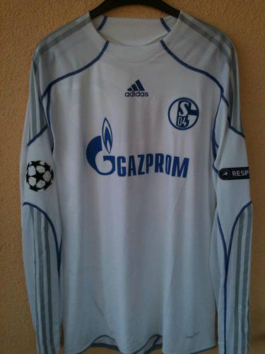 maillot de foot fc schalke 04 exterieur 2010-2011 pas cher