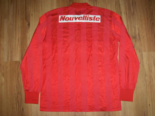 maillot de foot fc sion exterieur 1984-1985 rétro