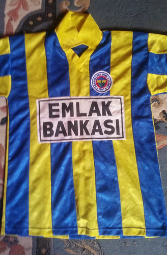 maillot de foot fenerbahçe sk domicile 1995 rétro