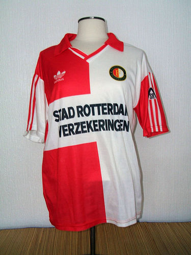 maillot de foot feyenoord domicile 1993-1994 rétro