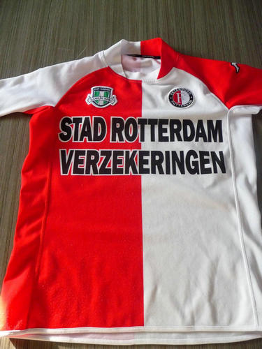 maillot de foot feyenoord domicile 2003-2004 rétro