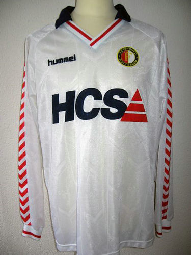 maillot de foot feyenoord exterieur 1989-1990 rétro