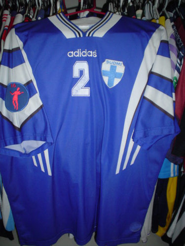 maillot de foot finlande exterieur 1993 pas cher