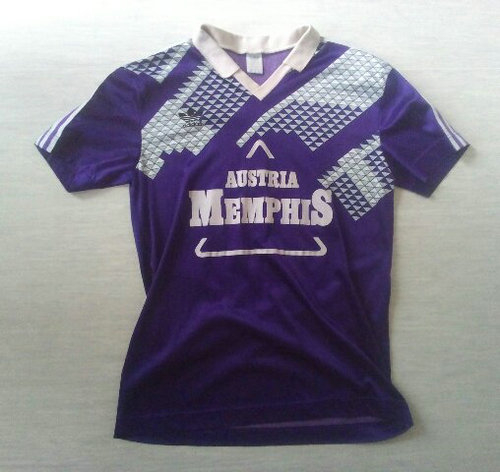 maillot de foot fk austria vienne domicile 1990-1991 rétro