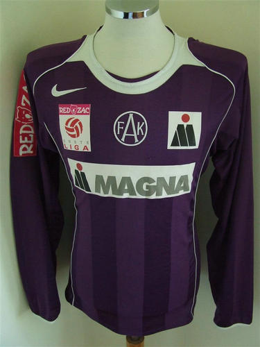 maillot de foot fk austria vienne domicile 2005-2006 rétro