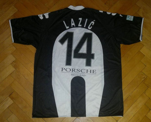 maillot de foot fk partizan domicile 2006-2007 rétro