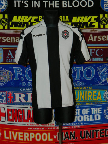 maillot de foot fk partizan domicile 2008-2009 rétro