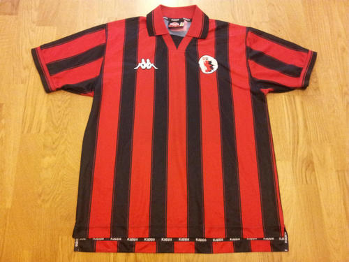 maillot de foot foggia calcio domicile 1997-1999 rétro