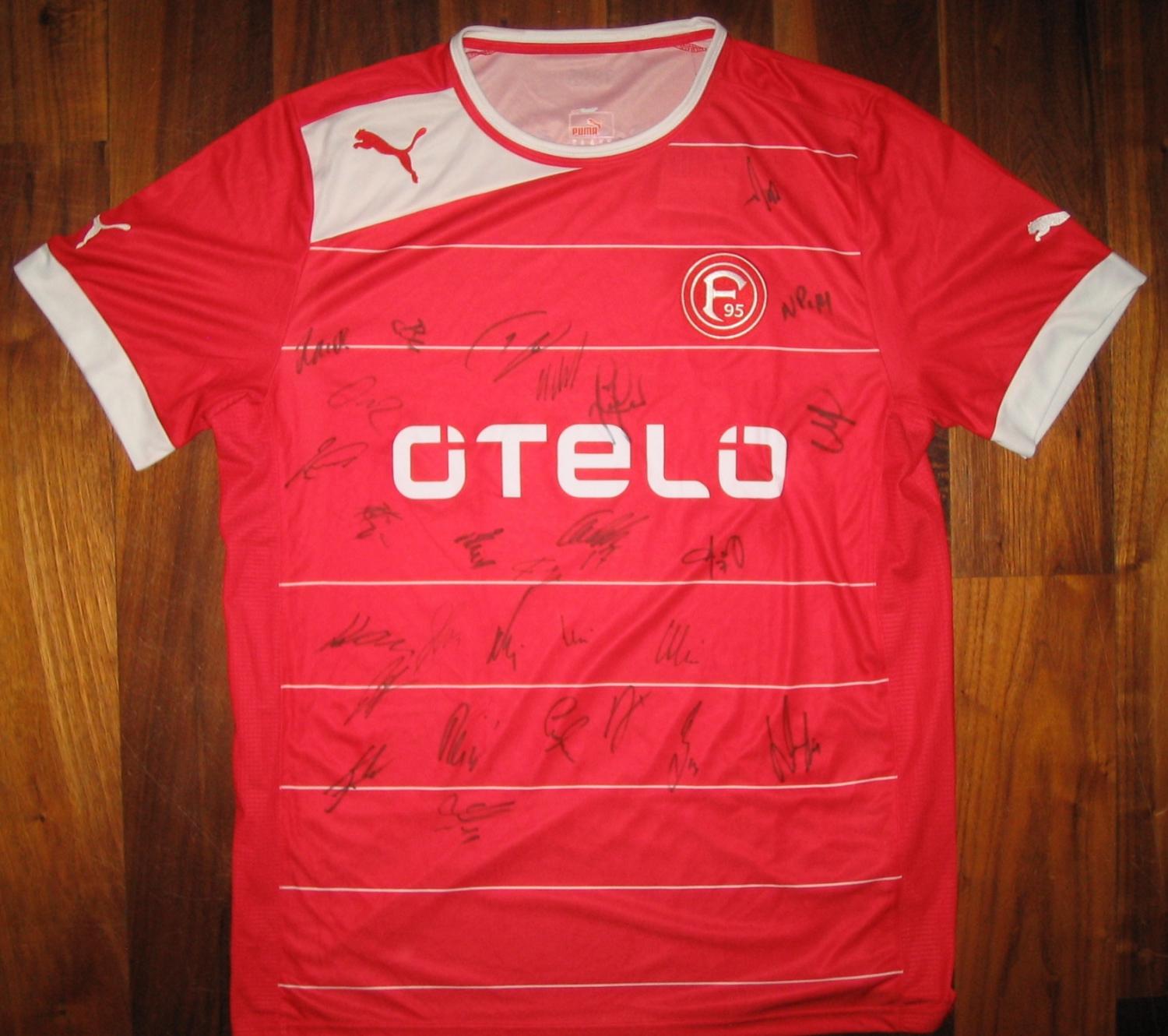 maillot de foot fortuna düsseldorf domicile 2012-2013 rétro