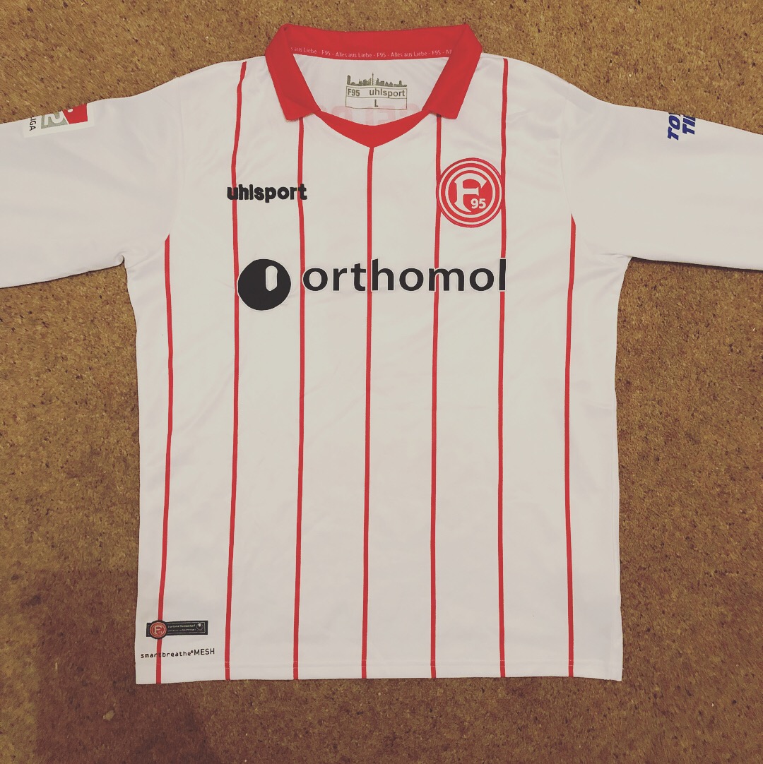 maillot de foot fortuna düsseldorf domicile 2017-2018 rétro