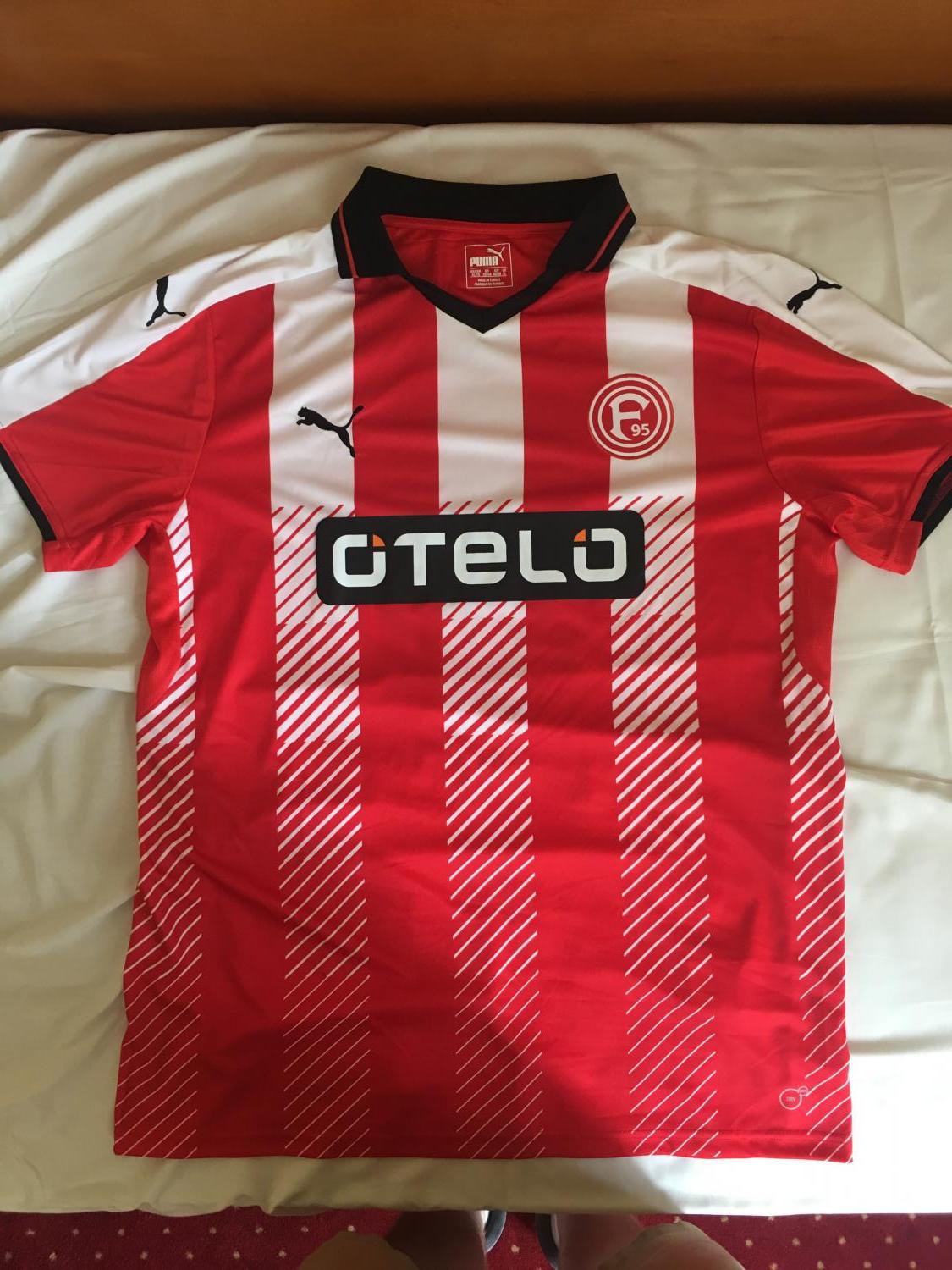 maillot de foot fortuna düsseldorf exterieur 2016-2017 rétro