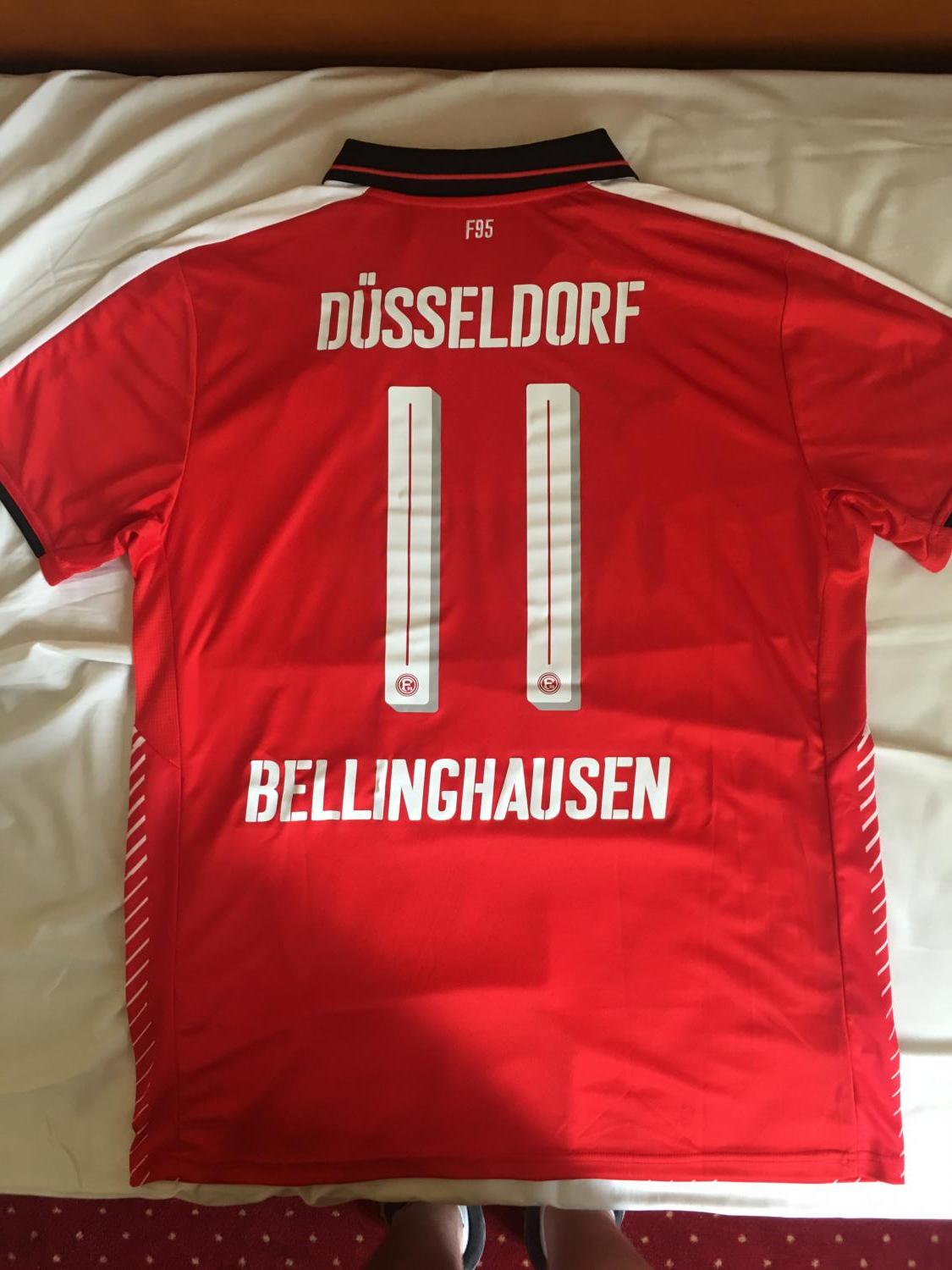 maillot de foot fortuna düsseldorf exterieur 2016-2017 rétro