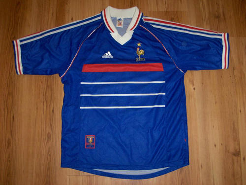 maillot de foot france domicile 1998-1999 pas cher