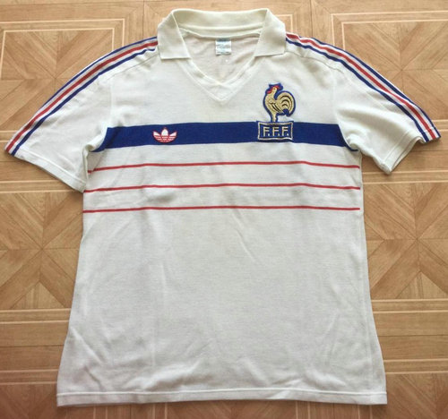 maillot de foot france exterieur 1984-1986 pas cher